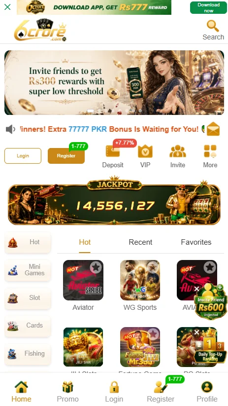 6Crore Game APK download and installation guide for Android users in Pakistan